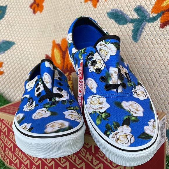 Vans Era Romantic Floral Lapis Blue / True White Men’s sneakers - Picture 8 of 16